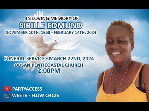 Funeral Service of Sibille Edmund