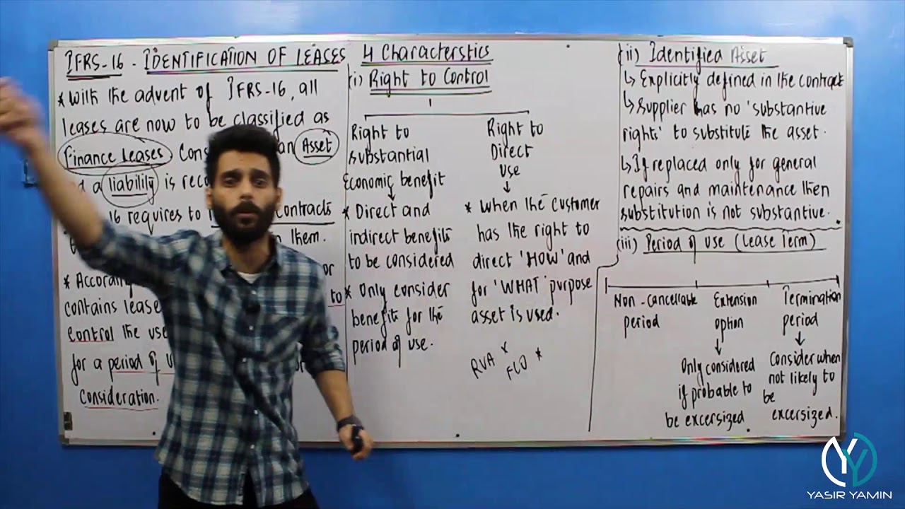 IFRS-16 Embedded Leases (Identifying a lease) - YouTube