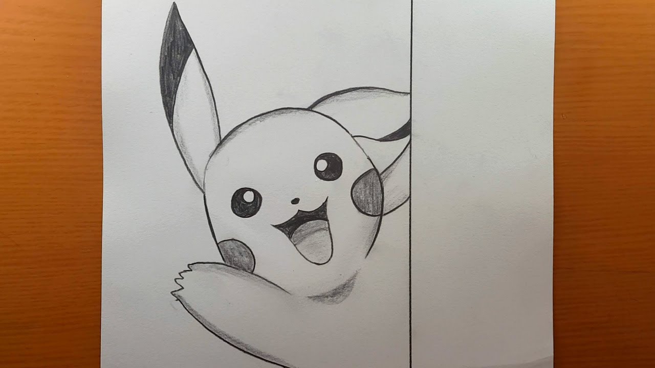 Projeto Desenhista - Eaii! 😜 Gosta do Pikachu? Haha Um passo a passo bem  legal para desenhar ele. 😆😆