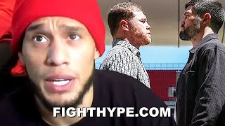 DAVID BENAVIDEZ REACTS TO CANELO & JOHN RYDER FACE OFF; KEEPS IT 100 & REVEALS MAY PULL UP TO MEXICO