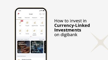 DBS Currency-Linked Investments: How to invest online on DBS digibank app