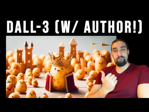 OpenAI DALL-E 3 with James Betker (1st author)
