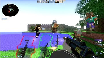 CSGO Zombie Escape Mod - ze_minecraft_adventure_v1_3d - Stage 1 - On Ghostcap