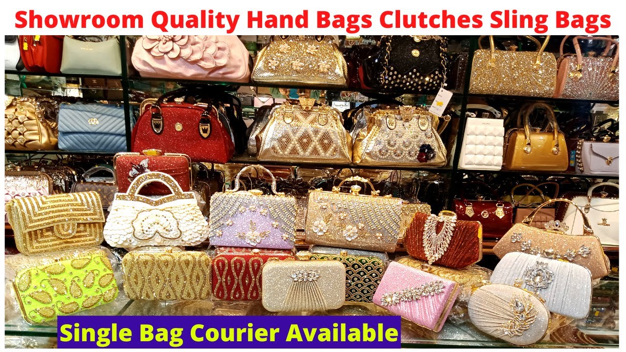 golden purse|dulhan purse dikhaiye|bridal purse designs|fancy clutch#purse  #fashionguide - YouTube