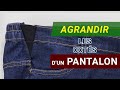 ✅Agrandir la ceinture d&#39;un pantalon👖 Bon astuce, facile👍