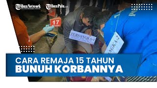 Polres Toba Gelar Rekontruksi Pembunuhan Sadis Guru SD, Begini Cara Remaja 15 Tahun Bunuh Korban