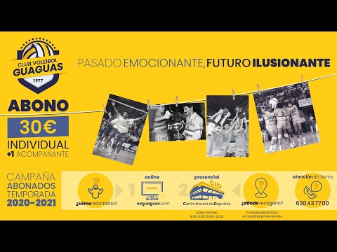 Vídeo de la campaña de abonados del CV Guaguas 2020 - 2021