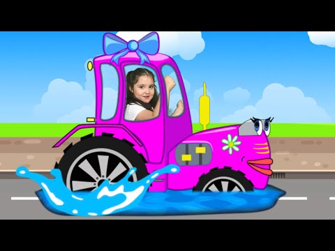 Видео: Синий трактор - песенка про тракторы!