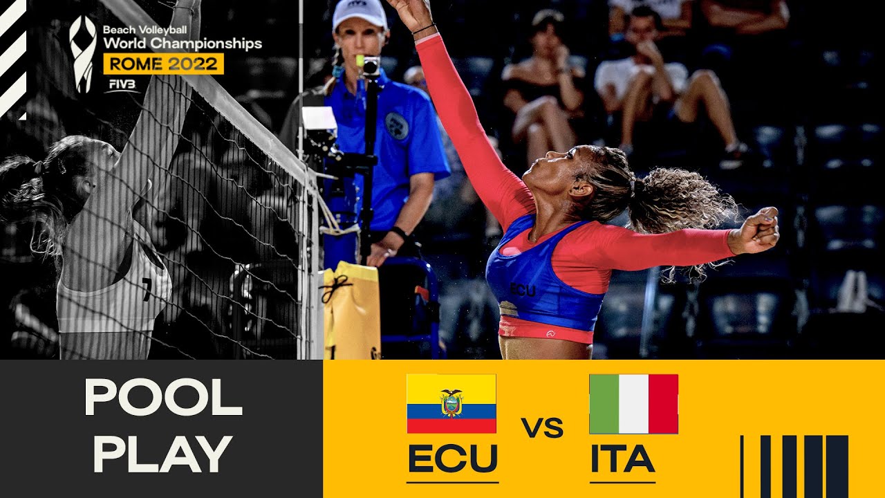 Ariana/Karelys 🇪🇨 vs. Menegatti/Gottardi 🇮🇹 - Pool Play Highlights Rome 2022 