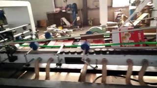 automatic folder gluer stitcher - ( One buttion adjust)