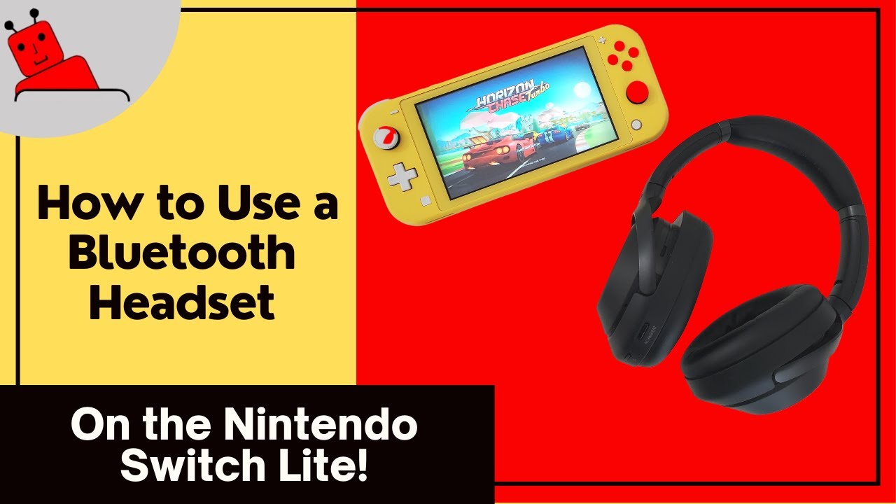 How to Use Bluetooth Headphones the Nintendo Switch Lite - YouTube