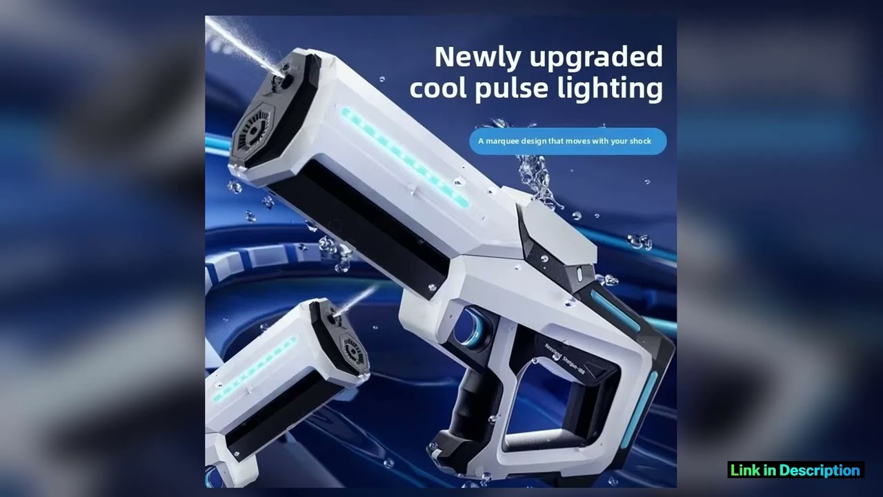 The Bestselling Childrens Toy Electric Water Gun Can Spray Water Continuously Automatically Suck