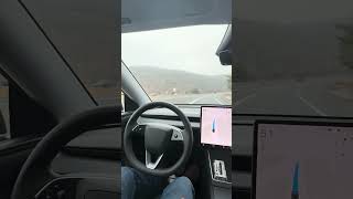 New Redesigned Tesla Model Y Full Self Drive Hardware 4 from Parking to Highway