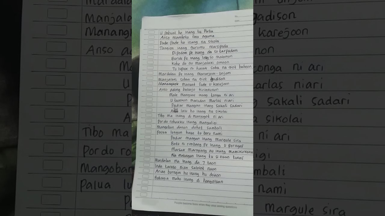 Lagu sedih Perjuangan Orang Tua || Mandailing song || Vocal Dilah