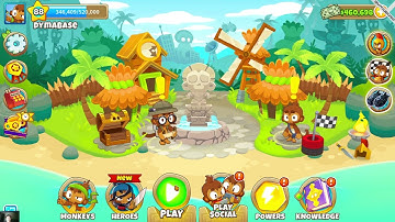 Bloons TD 6 (PC) Cracked Map Easy Mode, Primary Only, and Deflation Gameplay Walkthrough