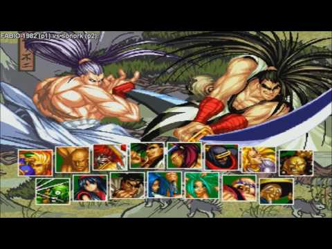 [HD] - Fightcade - Samurai Showdown 2 - FABIO-1982(BRA) Vs Sonork(BRA)