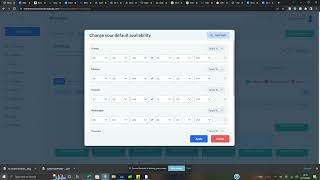 Provider Availability Instructions