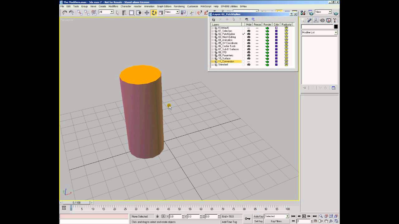 3DS MAX - CG Academy Tutorials Serie 2] - [ 7 - The Modifiers - Pt.4 ...