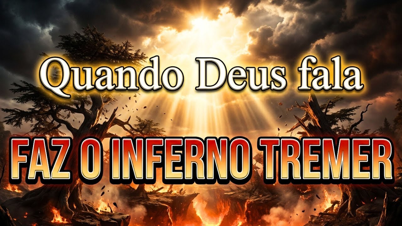 O HINO que FAZ TREMER o Inferno | SALMO 29 CANTADO - A Voz que QUEBRA Cedros e DESTRÓI Maldições