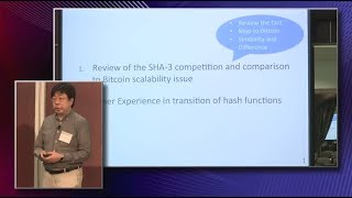 Lessons learnt from the NIST SHA-3 Competition for scaling Bitcoin - Shin'ichiro Matsuo