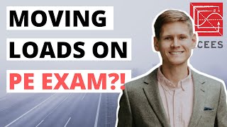 Moving Loads, Hinged Beams, and Statics - Civil PE Exam Review Problem