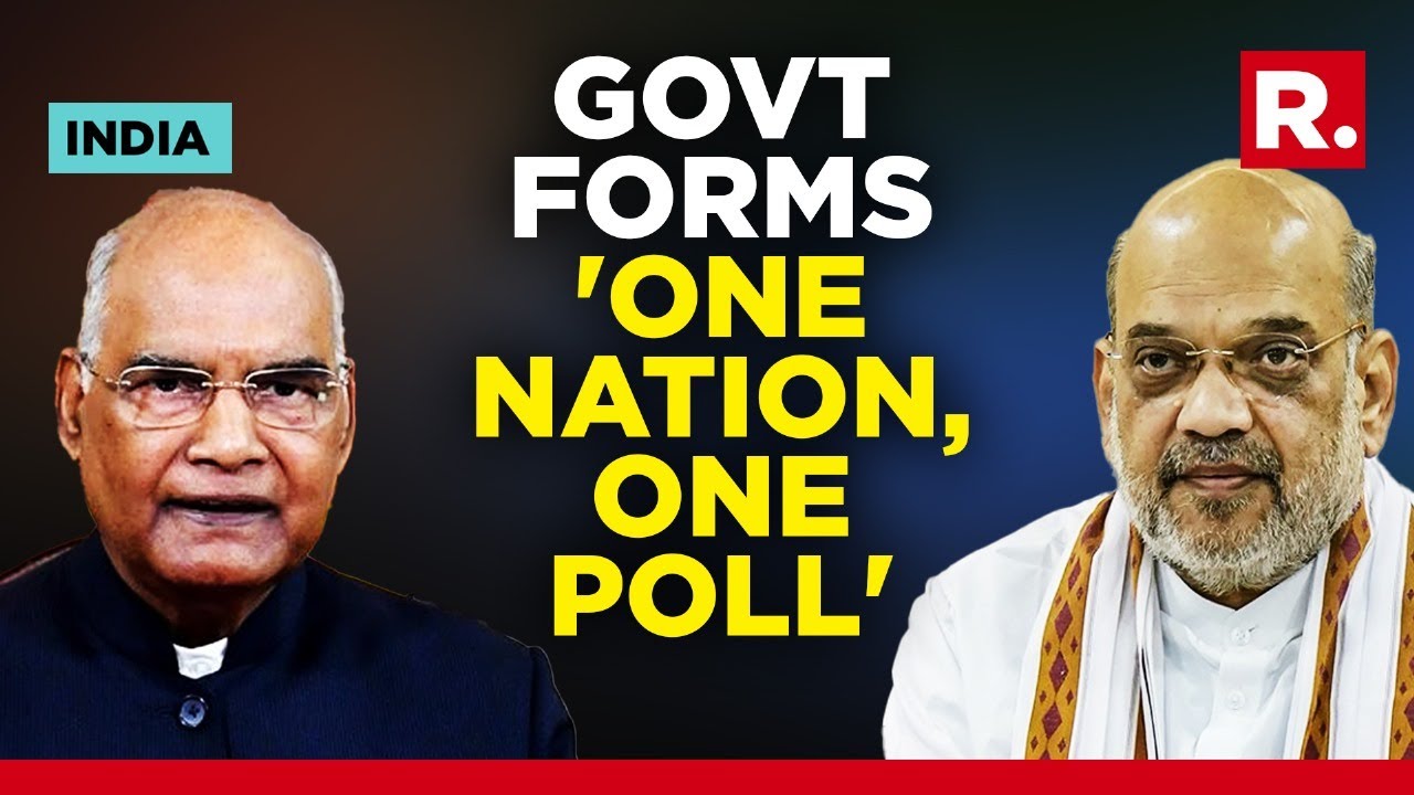 'One Nation, One Poll' Notification Issued; 8-Member Panel Formed