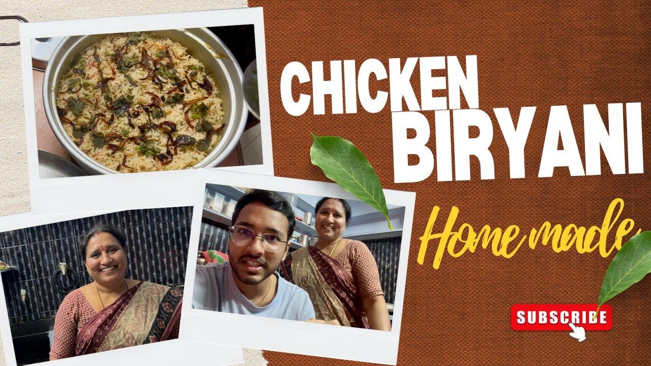 Chicken Dum Biryani in Electric Cooker | Recipe of my Mother