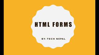 HTML Forms In Nepali. tutorial 13