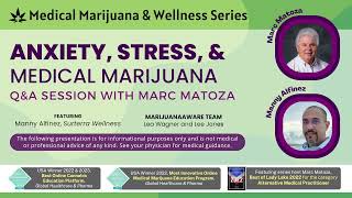 Q&A Session for Anxiety, Stress, & Medical Marijuana  January, 2024