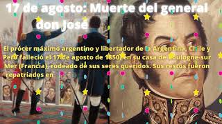 calendario civico de agosto 2021