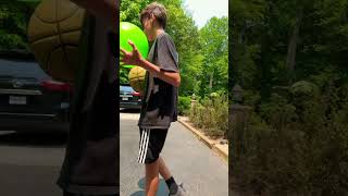 Double Bounce A Basketball Trick