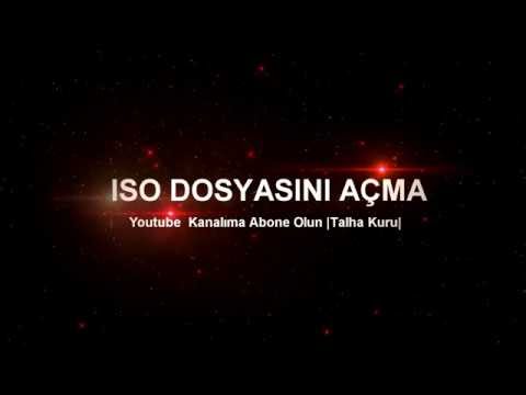 İso Dosyasını Açma