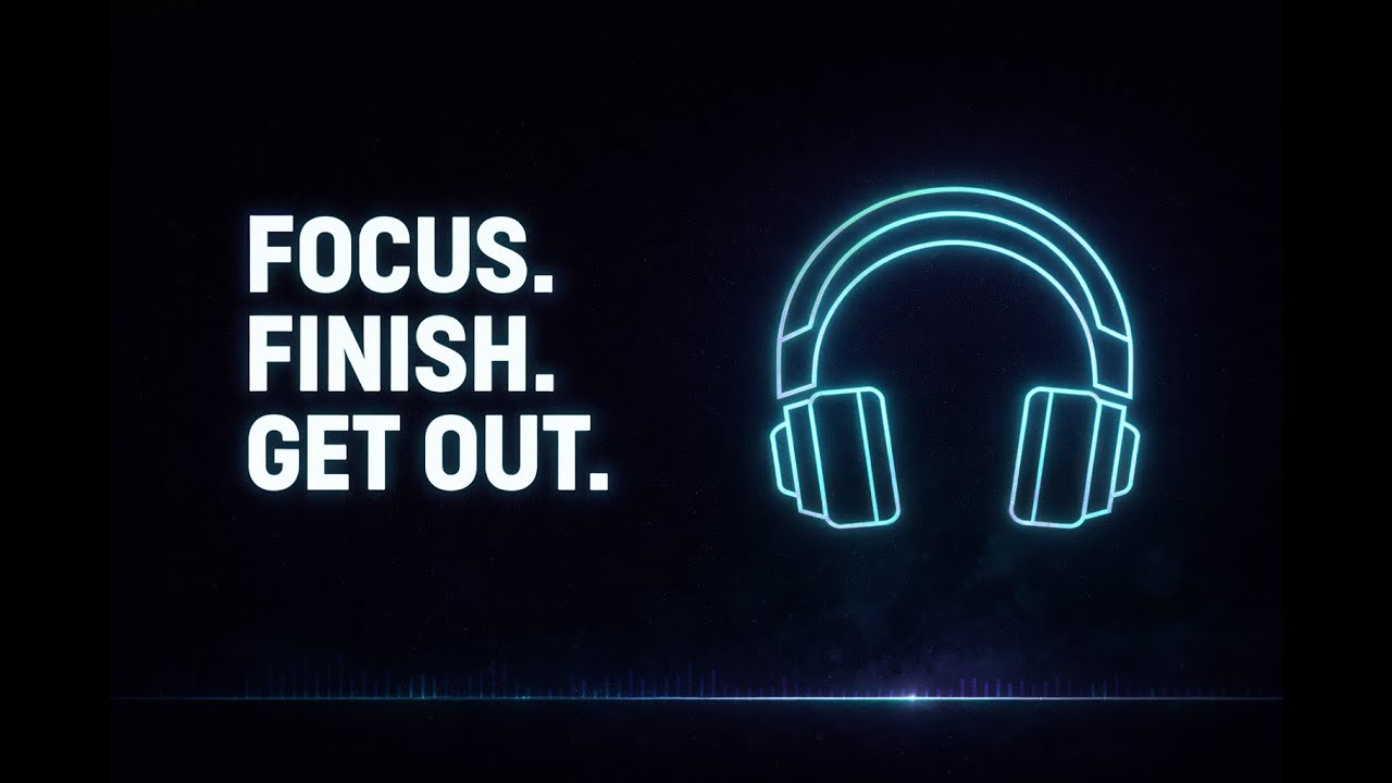 DEEP WORK RADIO #7 | Dark Future Garage Focus Mix (75 BPM) | 1 Hour Deep Focus