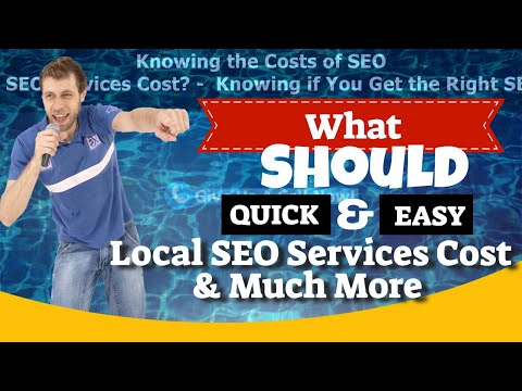 What Should Local SEO Services Cost? -  Knowing if You Get the Right SEO Package Pricing