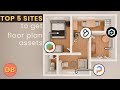 Top 5 Sites to Get Floor Plan or Scene Render Assets for Blender