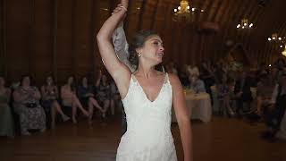 Ashley and Conner's first dance