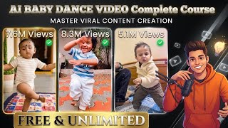 Make AI Baby Dialogue and Dance Video FREE | Every AI Viral Video Editing For Beginners! screenshot 4