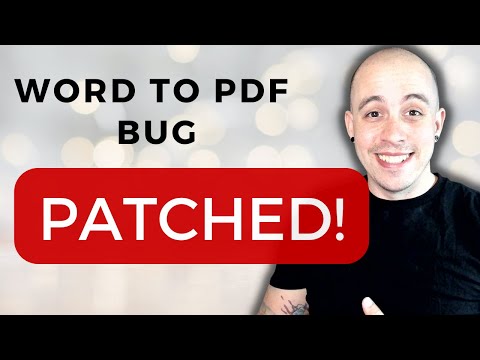 Word to PDF Alternate Text Patch | Alt text Bug Fixed