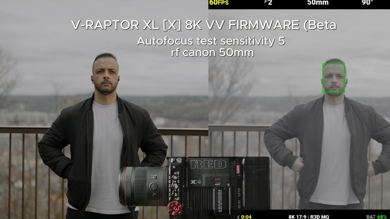 Sensitive Raptor @reddigitalcinema v-raptor x 8K. test 2.0.1 beta Autofocus test ...
