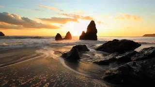 Sunset ocean loop