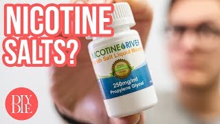 Nicotine Salts & How to Mix With Them #quicktips