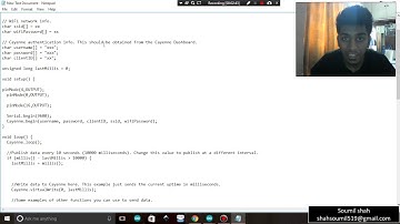 Control home appliance from anywhere in world ( iot+ cayenne+ Esp12e = Amazing ))