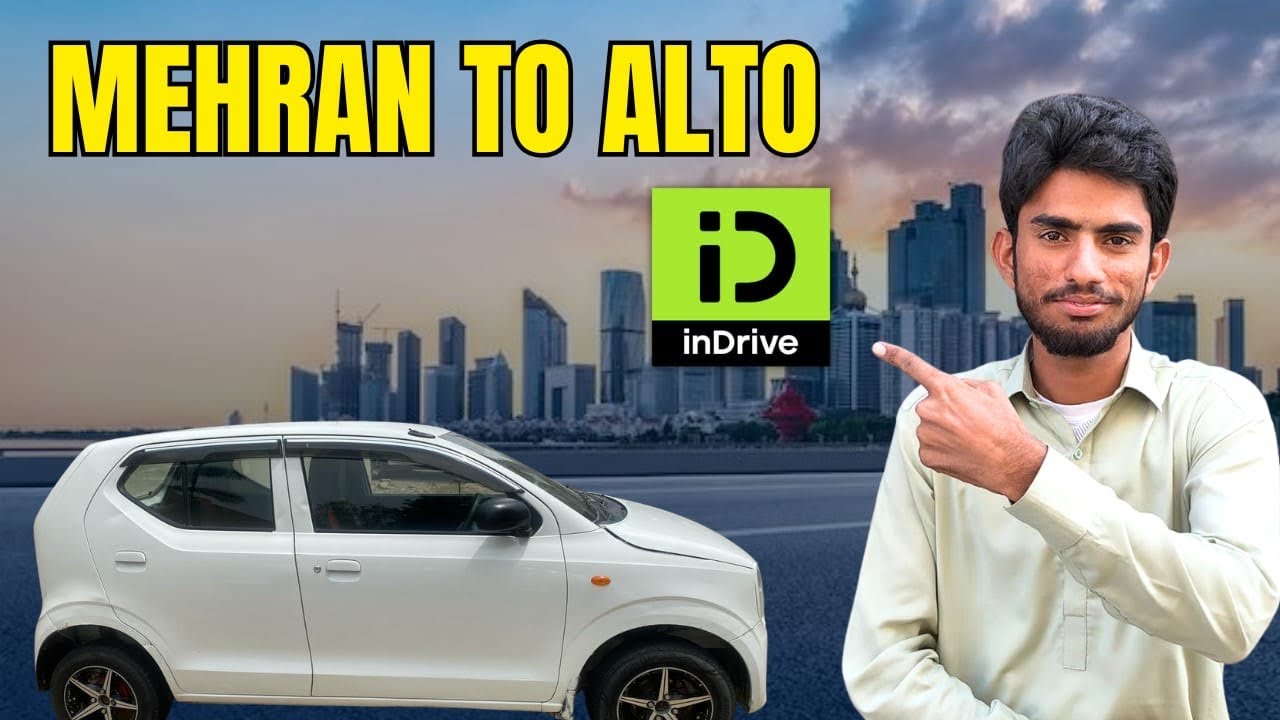 Mehran to Alto indrive bykea || Sajid taxi driver||