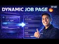 Build Dynamic Job Detail Page in Next.js | Job Portal Series with TypeScript & Drizzle