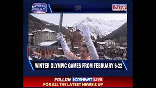 Olympic Torch Relay Reaches Italys Livigno