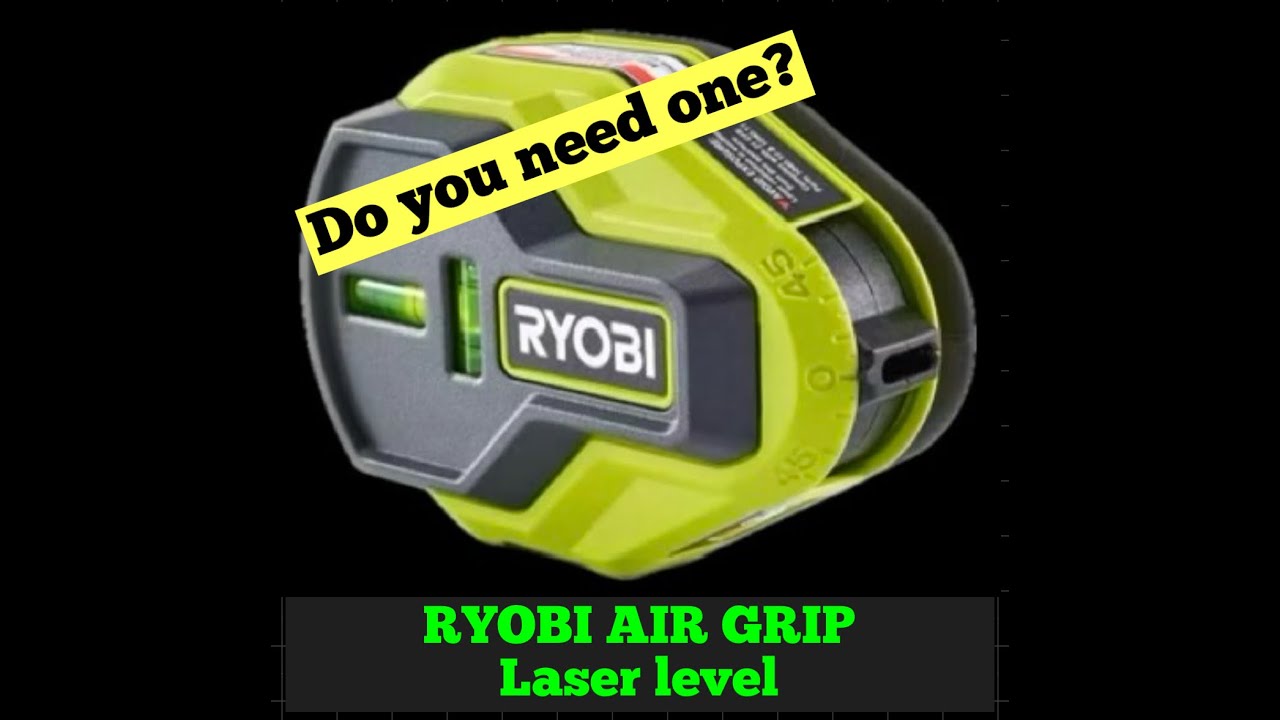 Ryobi air grip laser - YouTube