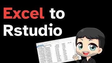 Import from Excel into Rstudio