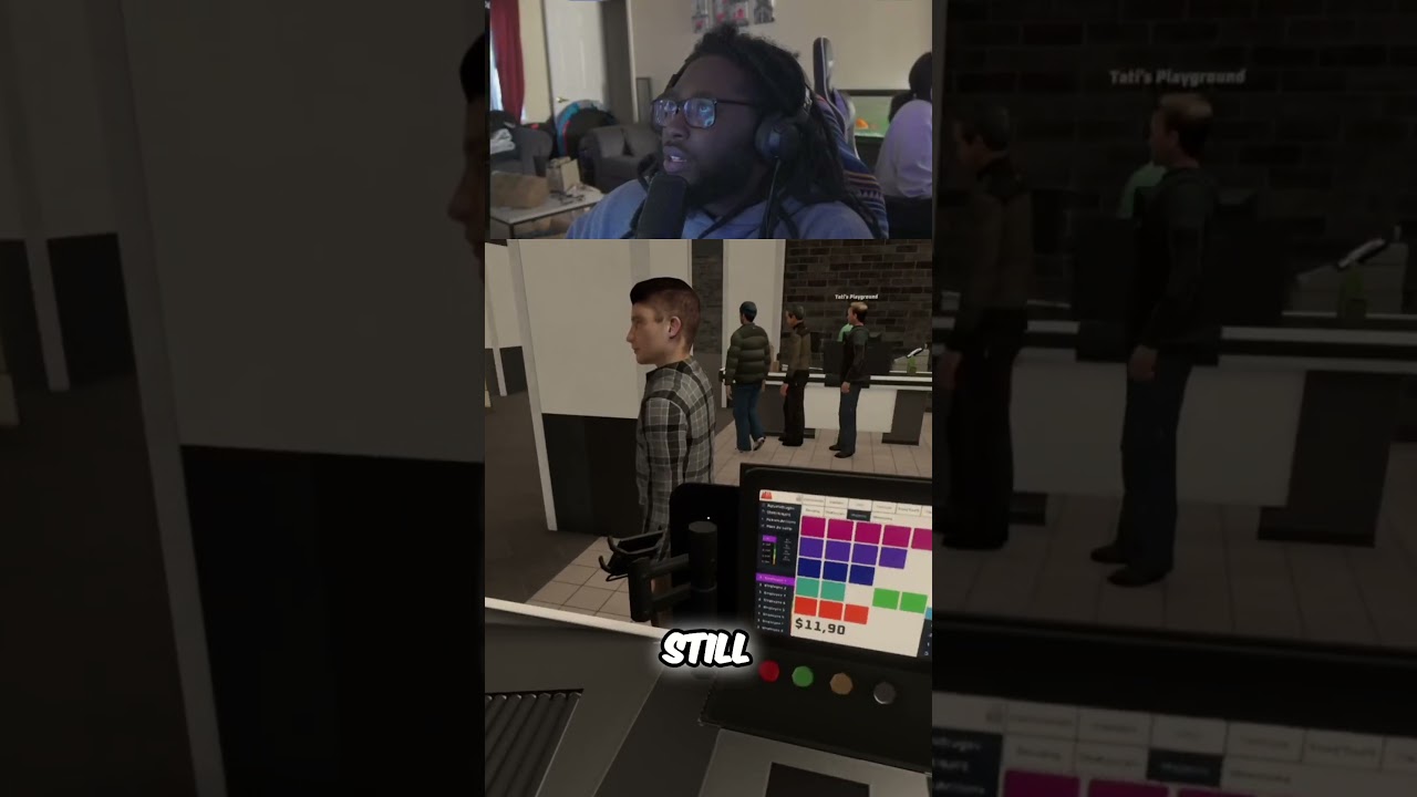 Secret Red Button Under Cash Register! 