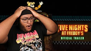 Five Nights At Freddys Official Teaser Trailer Reaction!!!