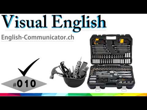 #010 Visual English Language Learning Practical Vocabulary Training Tools l Instruments l Accessorie